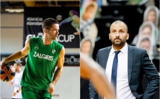 Kalnietis negailėjo pagyrų ASVEL strategui: jis kvėpuoja krepšiniu ir myli taktinius reikalus